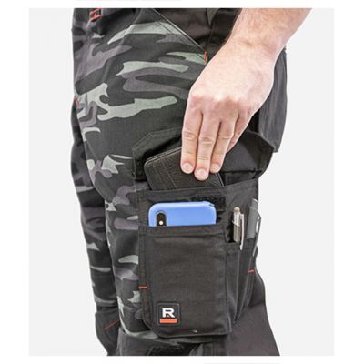 4. Spodnie Rimeck Vertex Camo M MLI-W09C2 camouflage dark gray