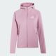 7. Bluza damska adidas TERREX Xperior CLIMAWARM+ Ventknit Fleece Hooded Jacket - magic mauve rozmiar: s