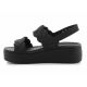4. Sandały Crocs Brooklyn Woven Low Wedge W 209977-060
