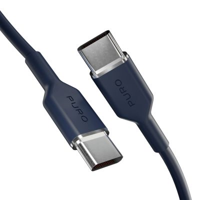 4. Kabel Puro ICON USB-C - USB-C 1,5m - granatowy