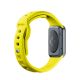 4. Pasek silikonowy 3mk Silicone Watch Strap do Apple Watch 38 / 40 / 41 mm - żółty