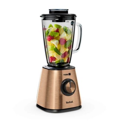 9. TEFAL | Blender | BlendForce BL439G10 | Blat stołu | 800 W | Materiał słoika Szkło | Pojemność słoika 1,75 L | Kruszenie lodu | Miedź