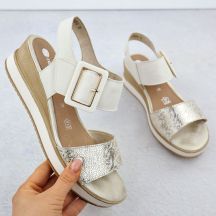 Sandały na koturnie Remonte W D6453-61 RKR646B