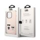 8. Etui Karl Lagerfeld Silicone Karl&Choupette MagSafe na iPhone 14 Pro - jasnoróżowe