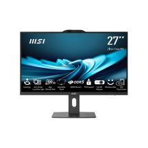 MSI AIO PRO AP272P 14M-867XEU i5-14400 27" IPS LED FHD Non-Touch Anti-Glare 16GB SSD512GB M.2 AX211 WiFi 6E NoOS Black