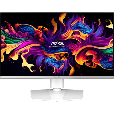 2. MSI MAG 272QPWDE QD-OLED X28 monitor komputerowy 67,3 cm (26.5") 2560 x 1440 px Wide Quad HD Biały
