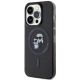 2. Etui Karl Lagerfeld Karl&Choupette Glitter MagSafe na iPhone 15 Pro - czarne