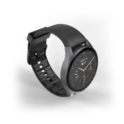 7. Smartwatch Hama 8900 GPS AMOLED 1.43" z paskiem silikonowym - czarny