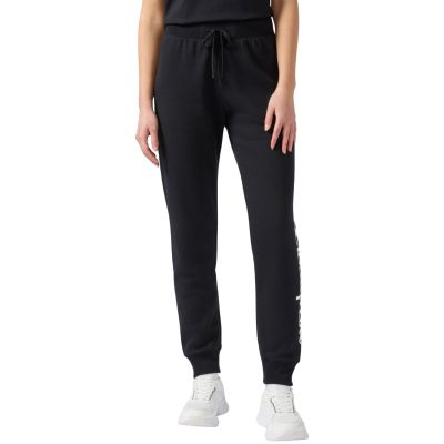 Spodnie damskie Champion Rib Cuff Pants czarne 118429 KK001
