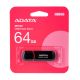 2. Pendrive ADATA UV150 AUV150-64G-RBK (64GB; USB 3.0; kolor czarny)