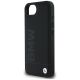 6. Etui BMW Leather Hot Stamp na iPhone 16e - czarne
