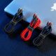 7. Kabel Baseus CATKLF-G09 USB-C - USB-C PD QC 60W 3A 480Mb/s 1m - czerwony