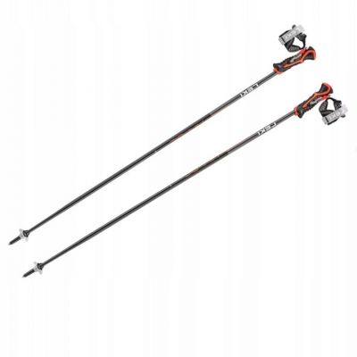 2. LEKI KIJE 3D AIRFOIL black/red 120