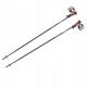 2. LEKI KIJE 3D AIRFOIL black/red 120