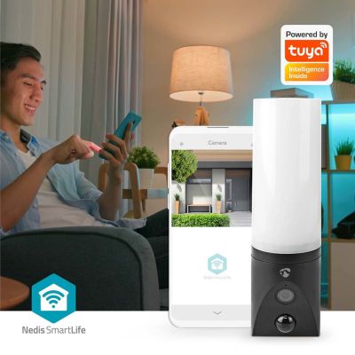 15. Kamera Nedis SmartLife model WIFICOL20BK, Zewnętrzna, Wi-Fi