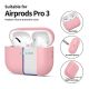4. Etui Tech-Protect Silicone na AirPods Pro 3 - różowe