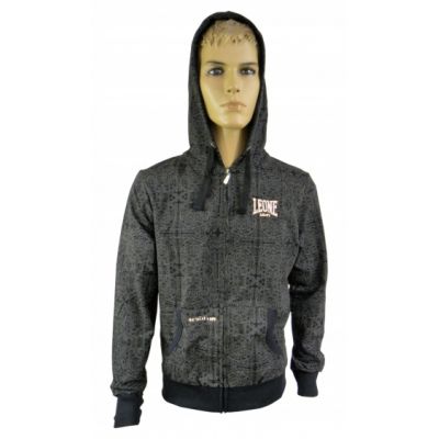 Bluza męska LEONE LSM905/S16 czarna XXL
