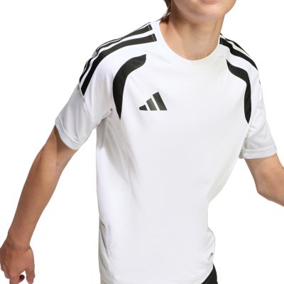 7. Koszulka dla dzieci adidas Tiro 26 Competition Training Jersey biało-czarna KA7603