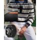 6. Zestaw etui Spigen Thin Fit + pasek Spigen Lite Fit Ultra na Apple Watch (46 mm) - czarne