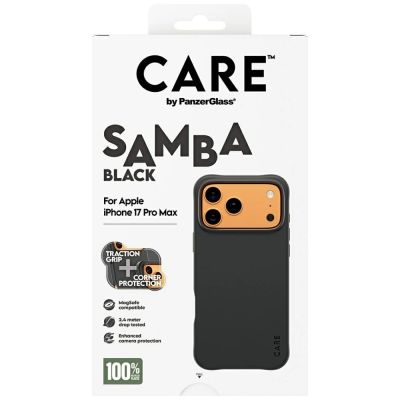 5. Etui CARE by PanzerGlass Fashionable Samba MagSafe na iPhone 17 Pro Max - czarne