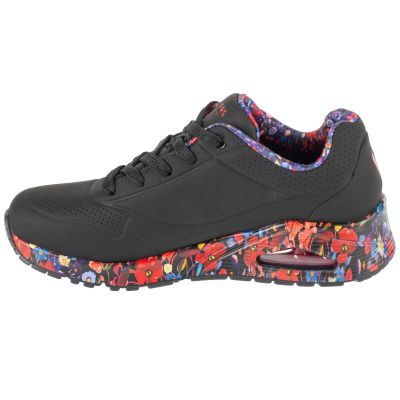 2. Skechers Uno - Majestic Garden 155583-BKMT Czarne 36