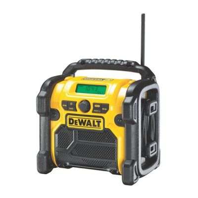 10. DeWALT DCR020-QW radio Przenośny Cyfrowy Czarny, Żółty