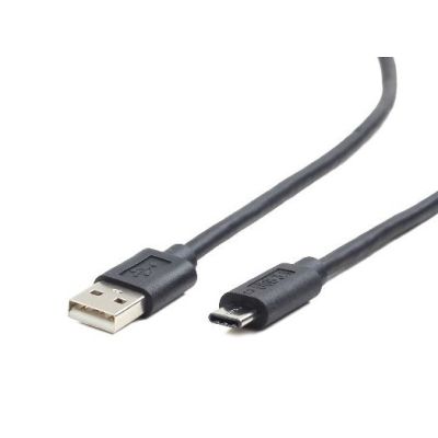 4. Kabel GEMBIRD CCP-USB2-AMCM-6 (USB 2.0 M - USB typu C M; 1,8m; kolor czarny)