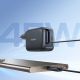 7. Ładowarka sieciowa Baseus EnerCore CJ11 45W z portem USB-C i ze zwijanym kablem USB-C - czarna