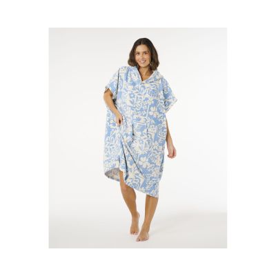 4. Ponczo damskie RIP CURL Mixed Hooded Towel zielone