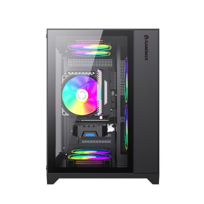 2. GameMax Infinity Mini BK Micro Tower Czarny