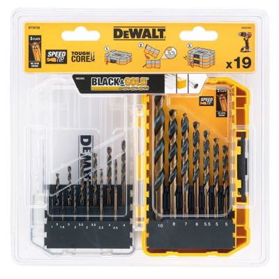 4. Zestaw wierteł do metalu ToughCase+ DEWALT DT70728