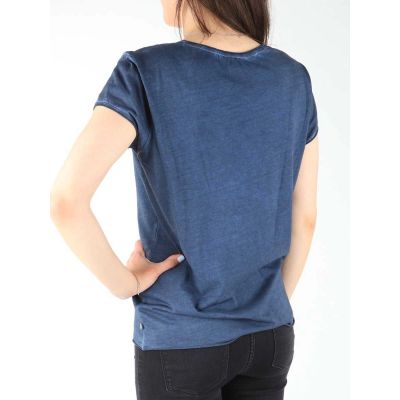 5. T-shirt Lee Star Tee Navy W7323DS35