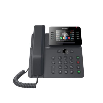 2. Fanvil V64 telefon VoIP Czarny 12 linii LCD Wi-Fi