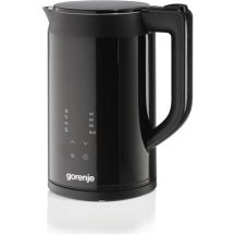 Czajnik elektryczny Gorenje K17DWDII 2200 W 1.7 L stal nierdzewna podstawa obrotowa 360° czarny