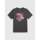 6. T-shirt regular z nadrukiem męsk 4F 4FRSS26TTSHM4292-22S