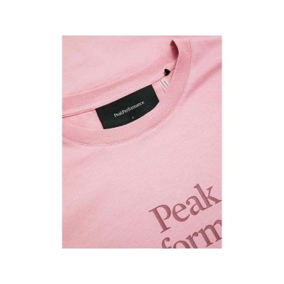 4. Koszulka damska PEAK PERFORMANCE W Original Tee kolor różowy
