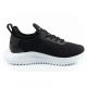 4. Calvin Klein buty damskie sportowe sneakersy Eva Runner czarne modne