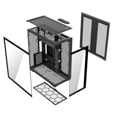 MODECOM OBUDOWA VOLCANO SPACE XL FULL TOWER NF CZARNA