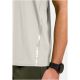 5. Koszulka tech. bez rękawów męska ODLO Tank crew neck ZEROWEIGHT CHILL-TEC beżowa