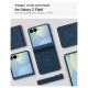 6. Etui Spigen AirSkin Aramid MagFit MagSafe na Samsung Galaxy Z Flip 8 - granatowe
