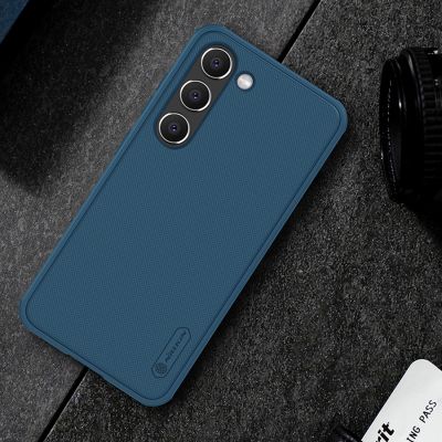 14. Nillkin Super Frosted Shield Pro etui Samsung Galaxy S23+ pancerny pokrowiec + podstawka na telefon czerwone