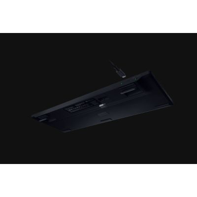 6. Klawiatura Razer BlackWidow V4 Low-profile HyperSpeed (zielony przełącznik) - Układ amerykański