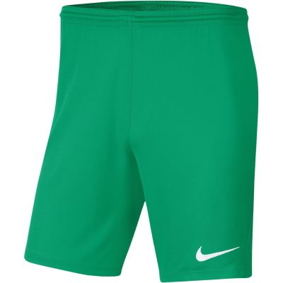 Spodenki męskie Nike Dry Park III NB K zielone BV6855 324