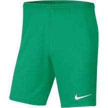 Spodenki męskie Nike Dry Park III NB K zielone BV6855 324