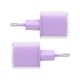 2. Ładowarka Acefast A53 PD 30W GaN USB-C z wyświetlaczem - fioletowa