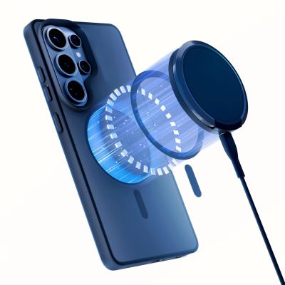 18. Etui 3mk Smoke MagCase na Samsung Galaxy S26 Ultra - szare-półprzezroczyste