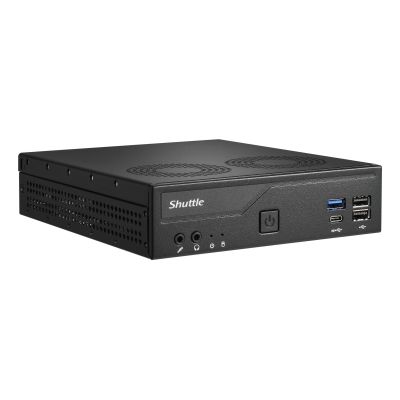 4. Shuttle XP? slim DH610V2 komputer typu barebone Wielkość PC 1.35L Czarny Intel H610 LGA 1700