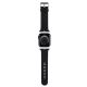 2. Pasek Karl Lagerfeld 3D Rubber Choupette Heads na Apple Watch 38/40/41mm - czarny