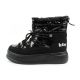 2. Lee Cooper buty sportowe damskie zimowe trekkingowe ocieplane lakierowane