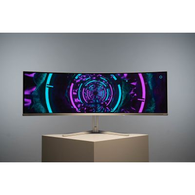 122. Philips Evnia 8000 49M2C8900/00 monitor komputerowy 124,2 cm (48.9") 5120 x 1440 px Dual QHD QDOLED Biały